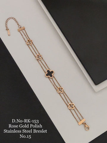 ETHAN ROSE GOLD PLATED BRACELET