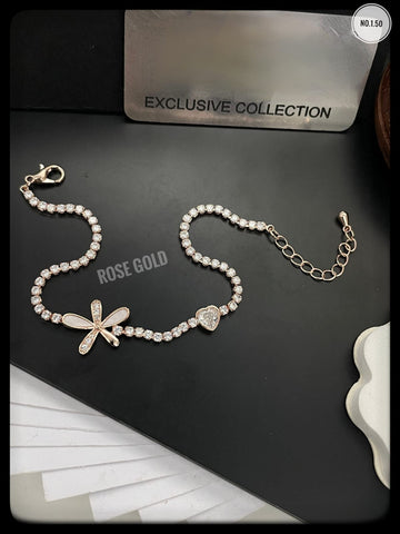 MEGHAN ROSE GOLD PLATED BRACELET