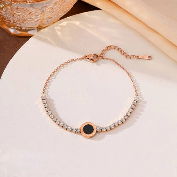 CAMBRIA ROSE GOLD PLATED BRACELET