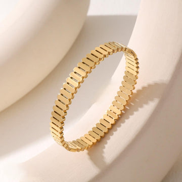 REGAL 18K GOLD PLATED KADA BRACELET