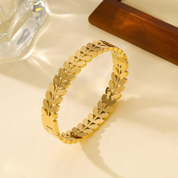 KINNA 18K GOLD PLATED KADA BRACELET