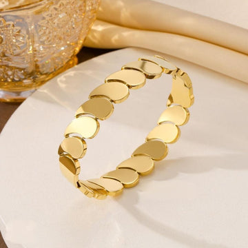 KANKSHA 18K GOLD PLATED KADA BRACELET