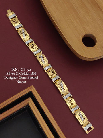 Enchainment Gold Plated Unisex Loose Bracelet