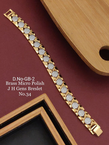 ANTIQUE DESIGN OVEL PATTERN WITH DIAMOND UNISEX LOOSE BRACELET