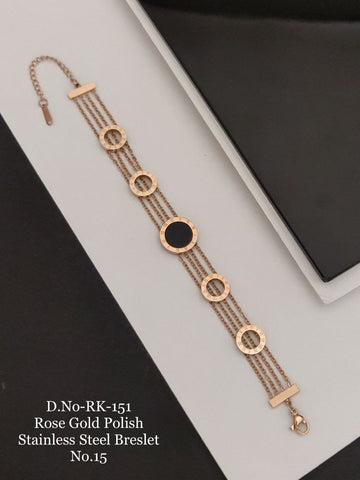 MAHSA ROSEGOLD PLATED BRACELET