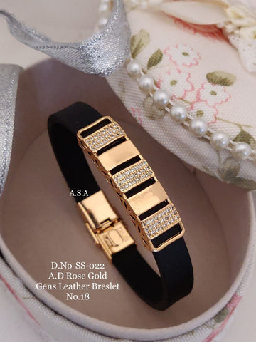 Burden Gold Plated Unisex Loose Bracelet