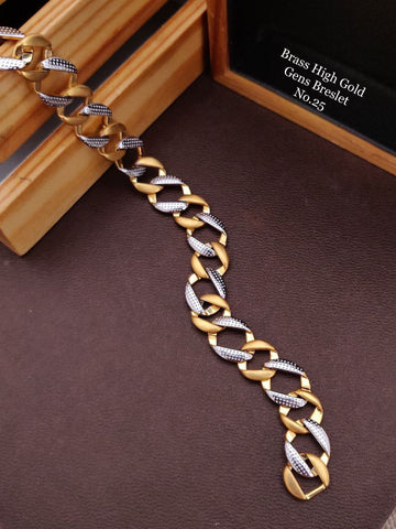 Lucid Gold Plated Unisex Loose Bracelet