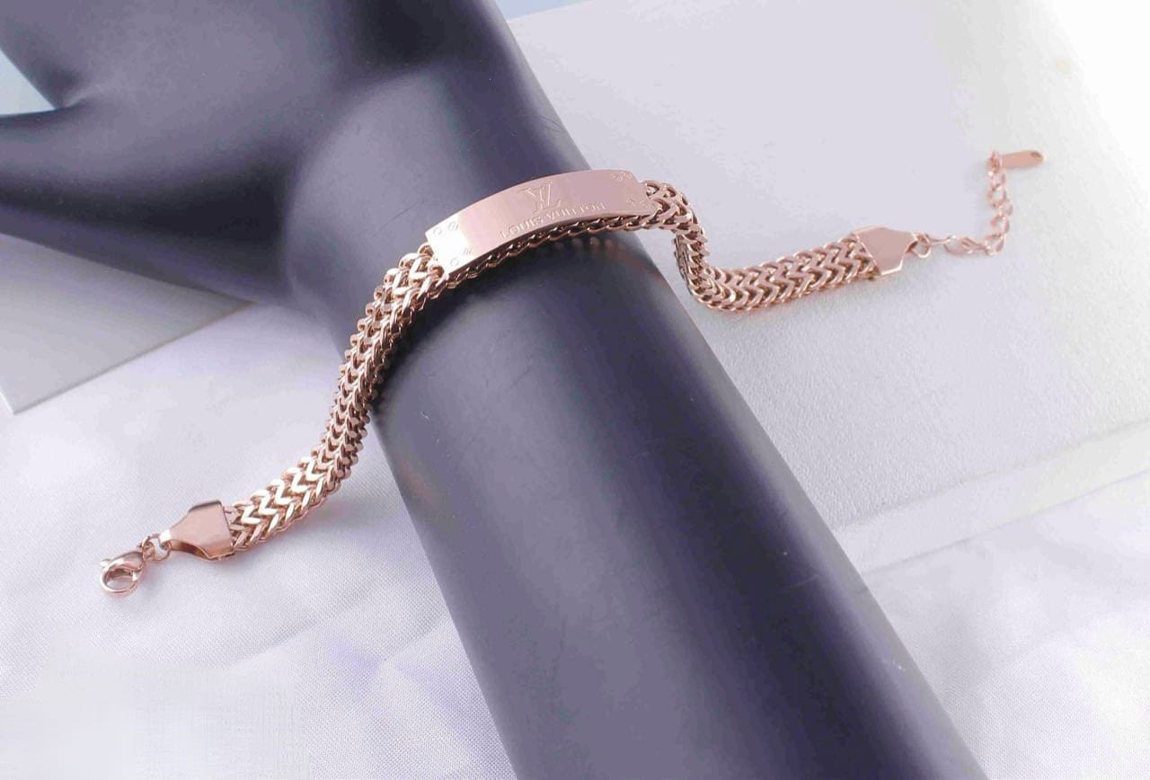 PAKHNI ROSE GOLD PLATED BRACELET