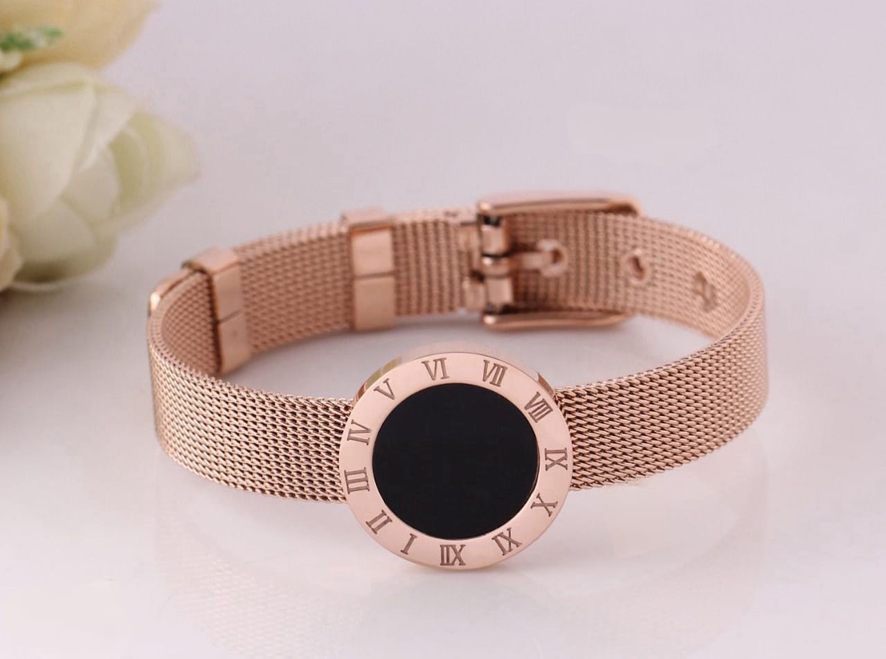 ALEXIS BELT ROSE GOLD BRACELET