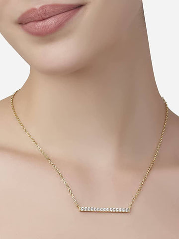 Claire Minimal Pearl Necklace